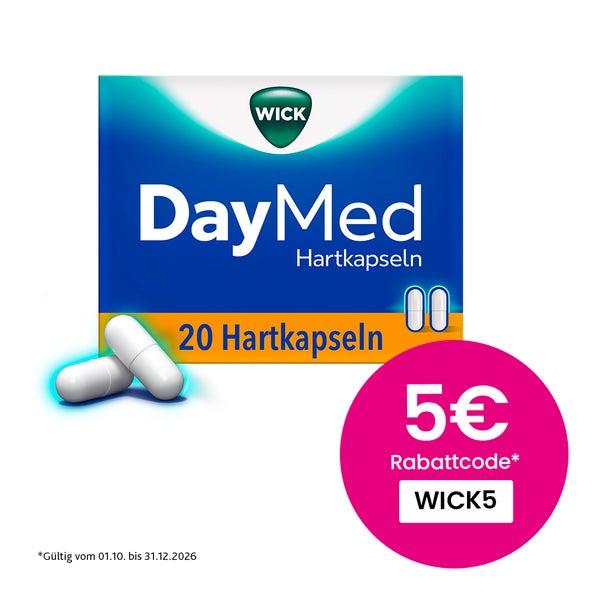 WICK DayMed Hartkapseln für den Tag 20 St