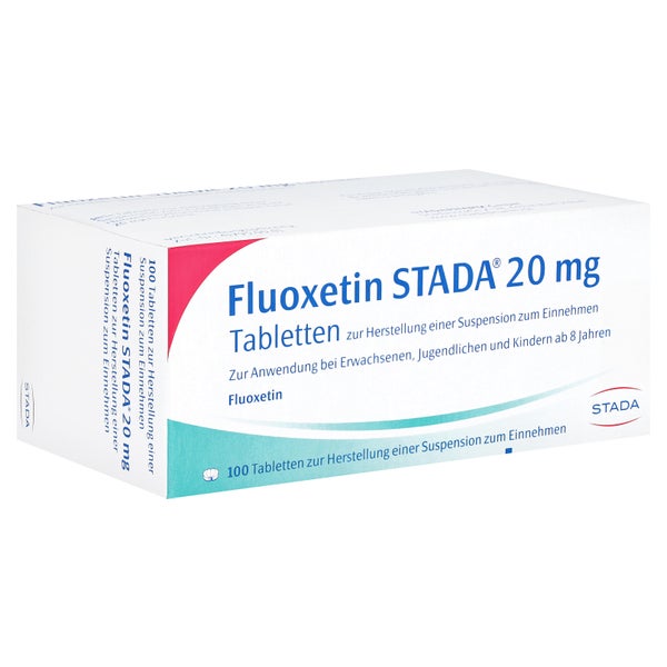 Fluoxetin Stada 20 mg Tabletten 100 St
