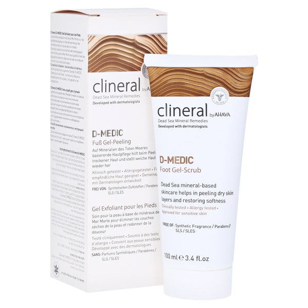 Clineral D-medic Foot Gel-Scrub 100 ml