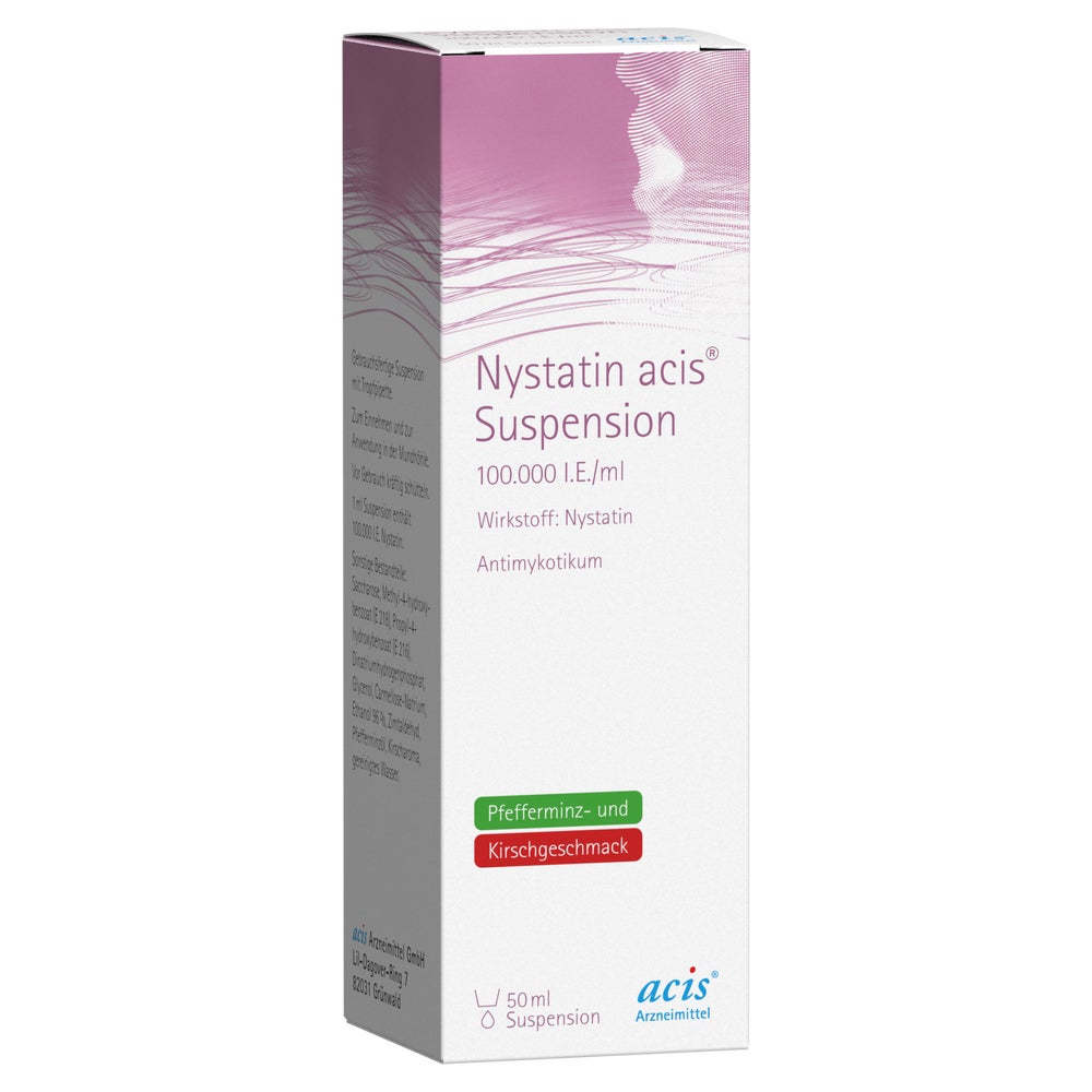 NYSTATIN acis Suspension 50 ml
