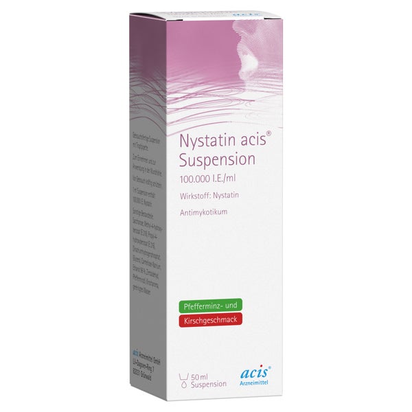 NYSTATIN acis Suspension 50 ml