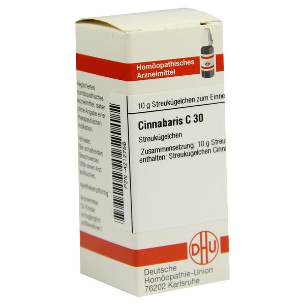 Cinnabaris C 30 Globuli 10 g