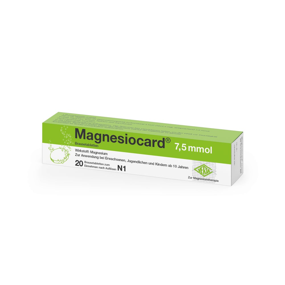 Magnesiocard 7,5 mmol 20 St