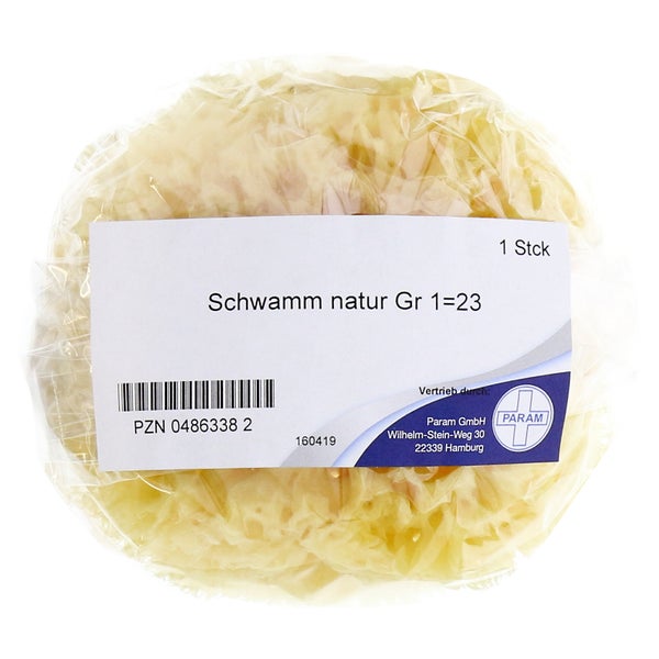 Schwamm Natur Gr.1/23 1 St