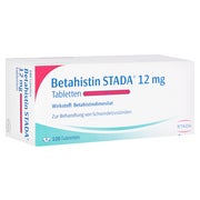 Betahistin Stada 12 mg Tabletten 100 St