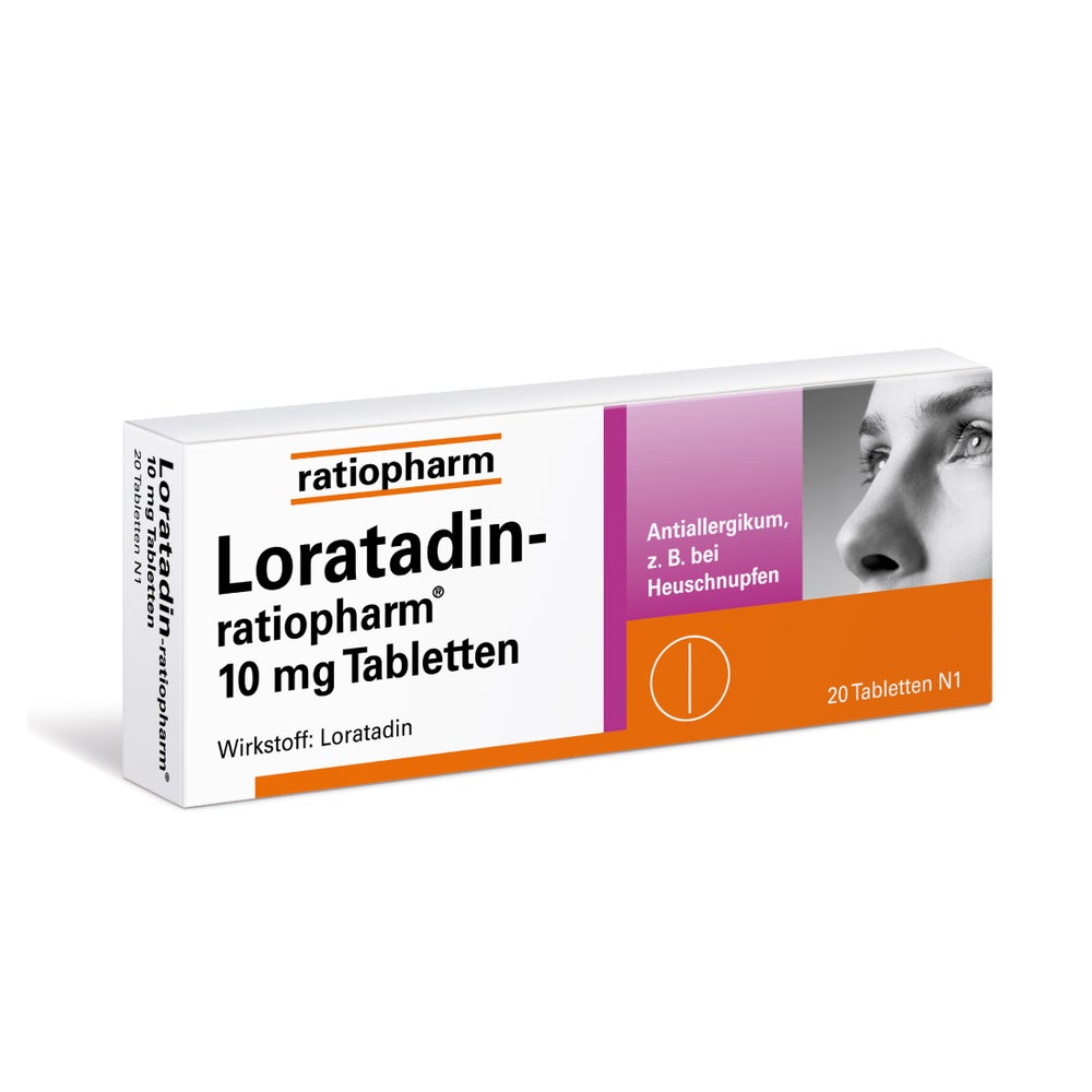 Loratadin-ratiopharm® 10 mg Tabletten 20 St