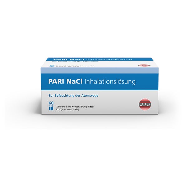 PARI NaCl Inhalationslösung 60X2,5 ml