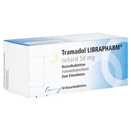 Tramadol Librapharm Retard 50 mg 50 St mit E-Rezept kaufen | DocMorris