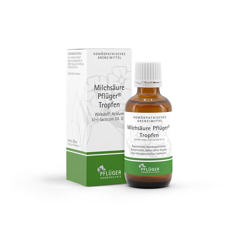 Milchsäure Pflüger Tropfen 50 ml, 50 ml online kaufen | DocMorris 
