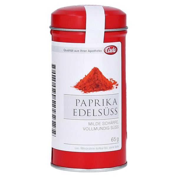 Paprika Edelsüß Pulver Blechdose Caelo H 65 g