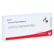 Iscucin Populi Stärke G Ampullen 10X1 ml