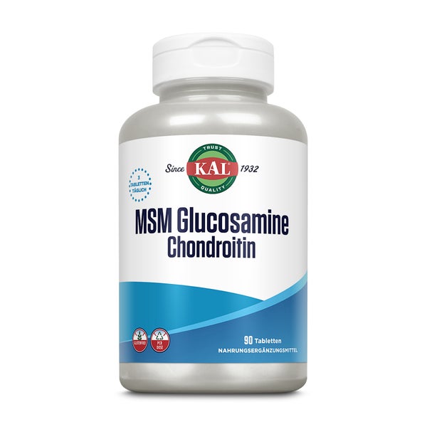 KAL MSM Glucosamin Chondroitin 90 St