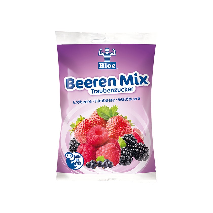 BLOC Traubenzucker Beeren-Mischung 75 g