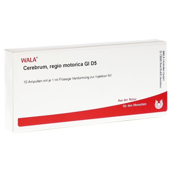 Cerebrum Regio Motorica GL D 5 Ampullen 10X1 ml