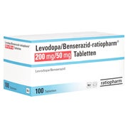 LEVODOPA/Benserazid-ratiopharm 200 mg/50 mg Tabl. 100 St