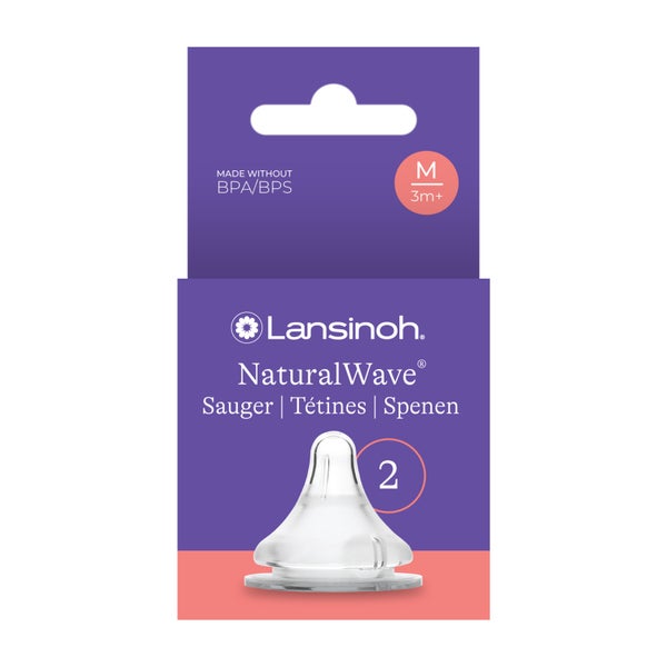 Lansinoh Naturalwave Sauger M 2 St