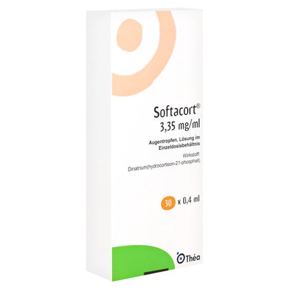 SOFTACORT 3,35 mg/ml Augentropfen Einzeldosisbeh. 30X0,4 ml mit E