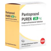 PANTOPRAZOL PUREN 20 mg magensaftres.Tabletten 60 St