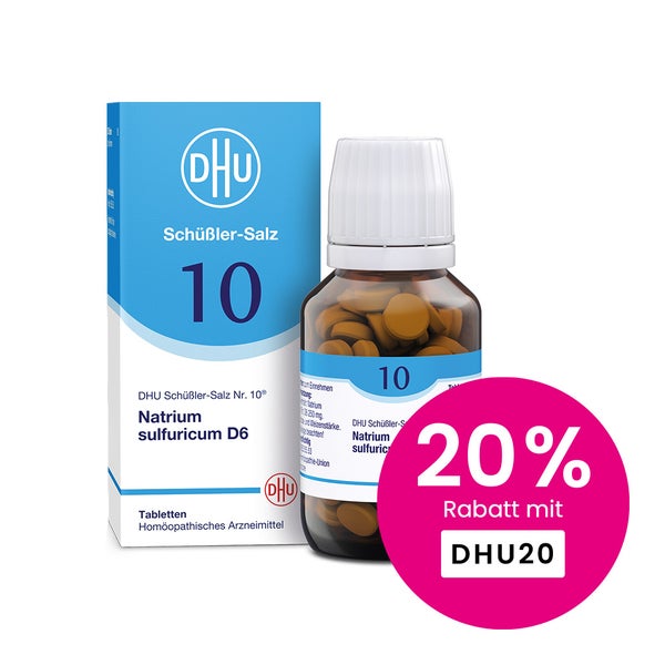 DHU Schüßler-Salz Nr. 10 Natrium sulfuricum D6 200 St