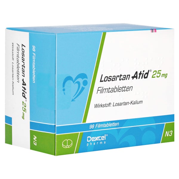 Losartan Atid 25 mg Filmtabletten 98 St