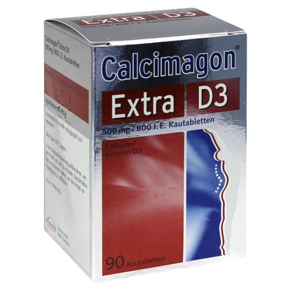 Calcimagon Extra D3 Kautabletten 90 St online kaufen | DocMorris