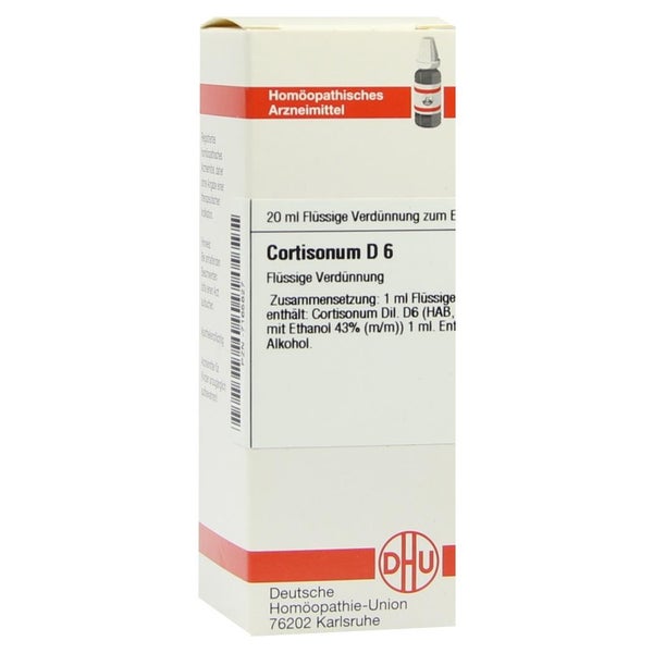 Cortisonum D 6 Dilution 20 ml