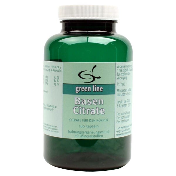Basen Citrate Kapseln 180 St