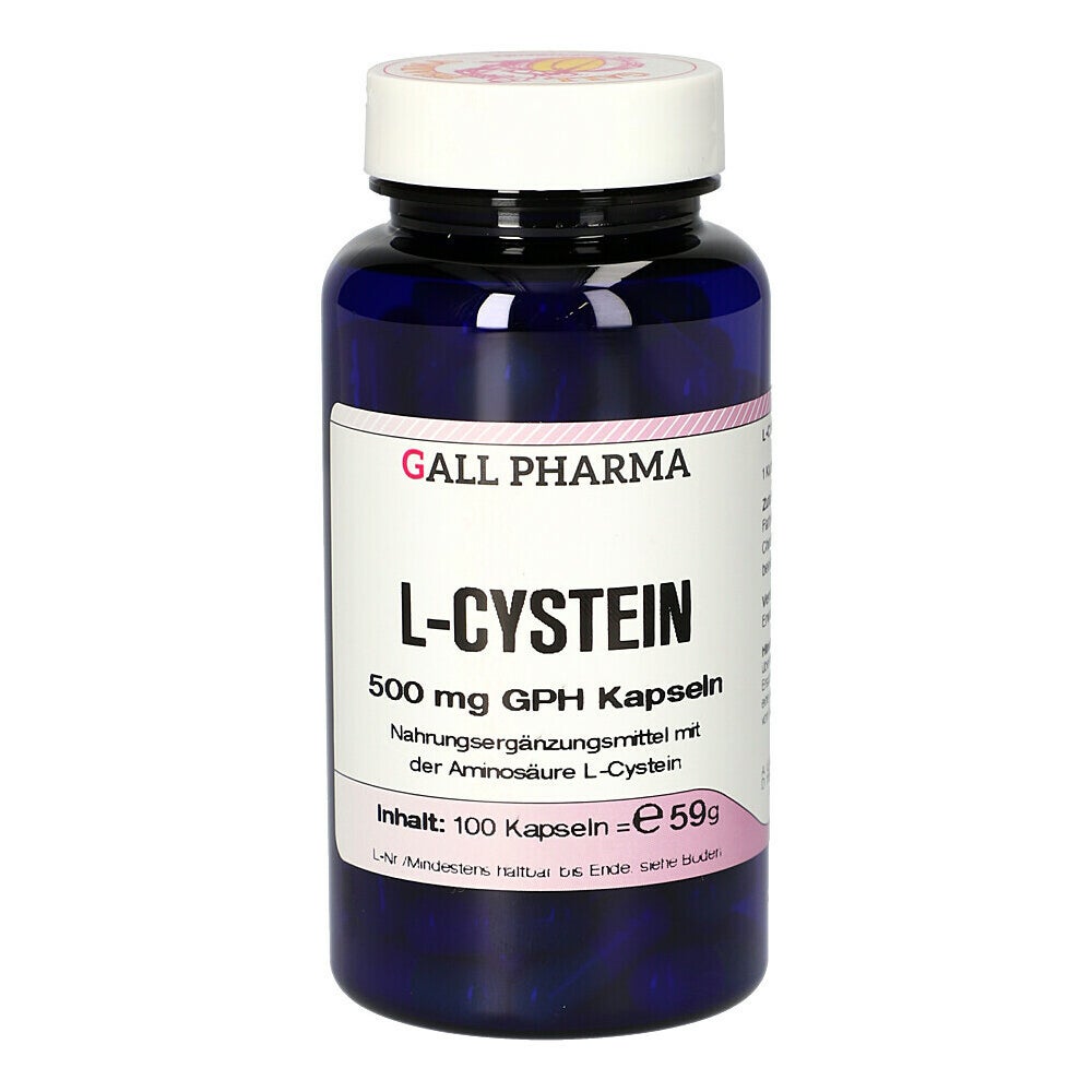 L-cystein 500 mg Kapseln 100 St
