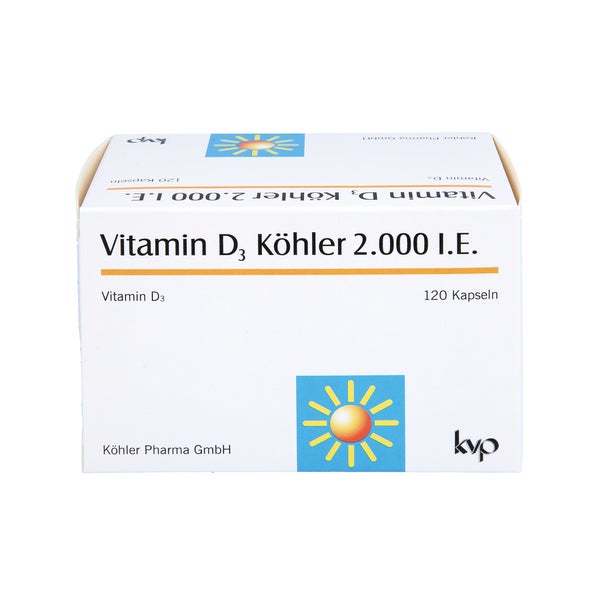 Vitamin D3 Köhler 2.000 IE 120 St