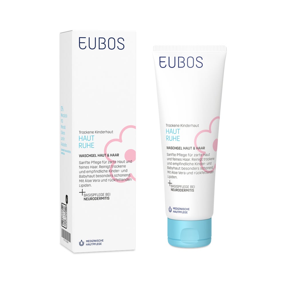 EUBOS Haut Ruhe Waschgel Haut & Haar 125 ml