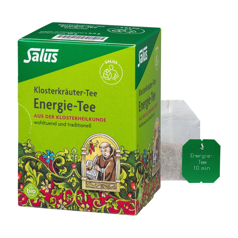 Energie TEE Klosterkräuter-tee Bio Salus 15 St