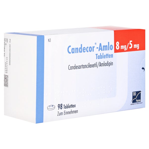 Candecor-amlo 8 mg/5 mg Tabletten 98 St