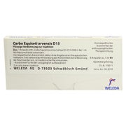 Produktabbildung: Carbo Equiseti Arvensis D 15 Ampullen 8X1 ml