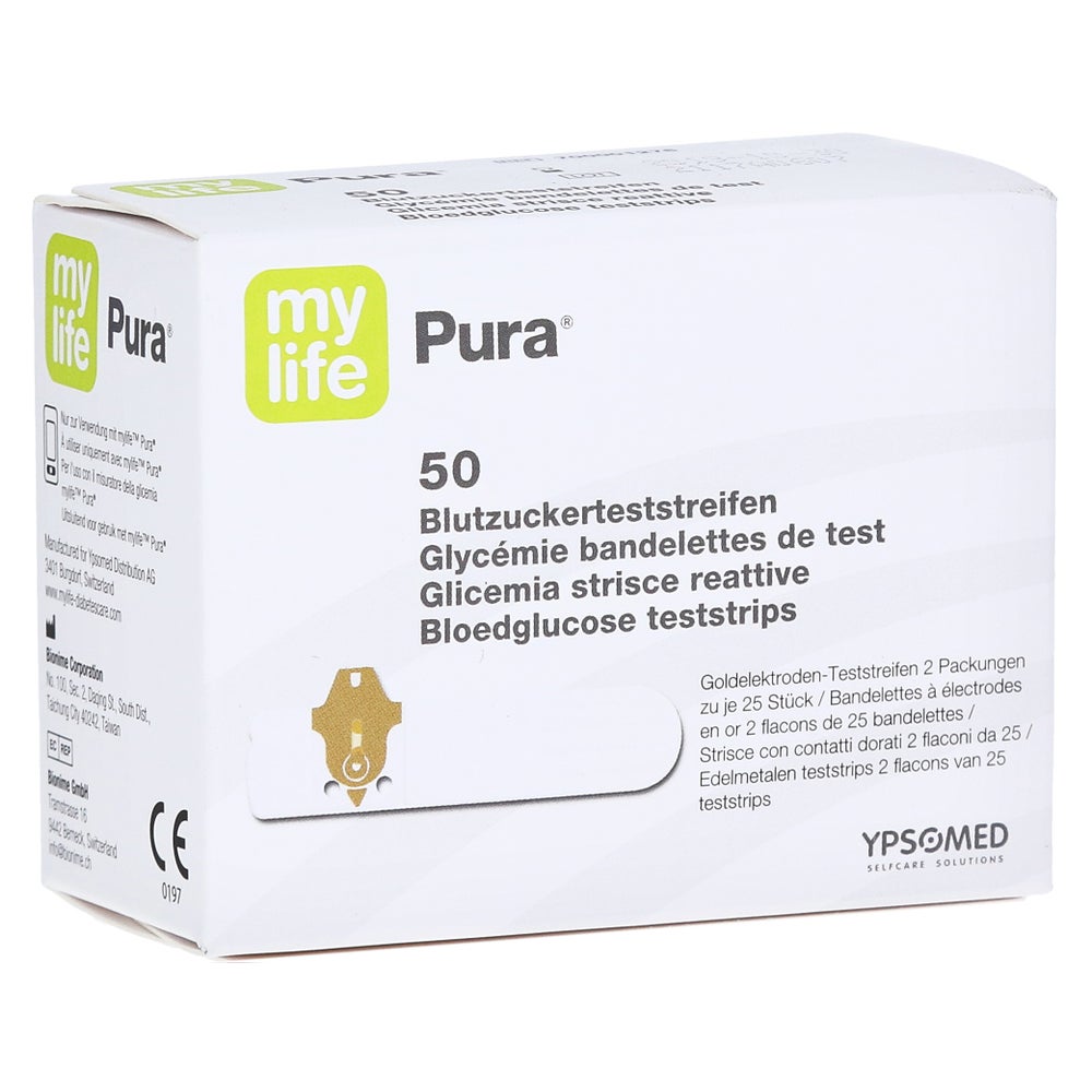 Mylife Pura Blutzucker Teststreifen 50 St