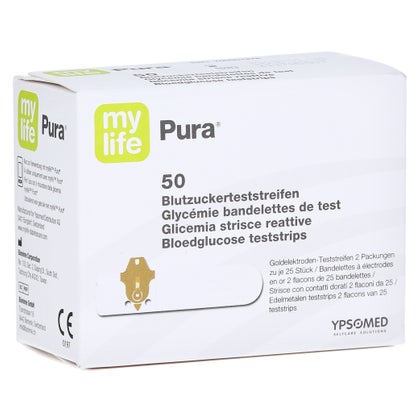 Mylife Pura Blutzucker Teststreifen 50 St, 50 St online kaufen 