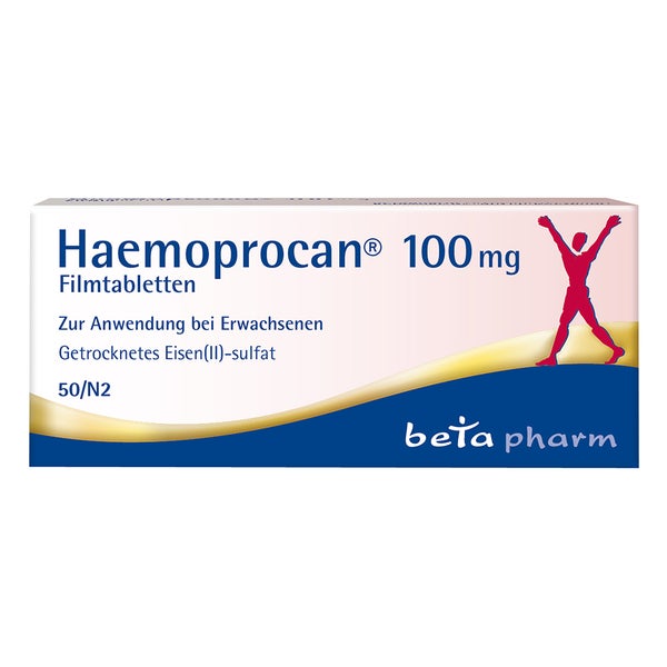 Haemoprocan 100 mg 50 St