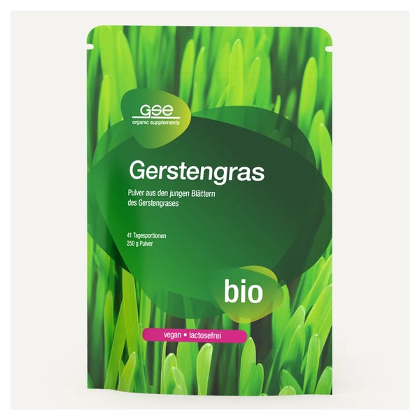 GSE Gerstengras Pulver (Bio) 250 g