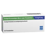 ENALAPRIL/Lercanidipin Micro Labs 10 mg/10 mg FTA 30 St