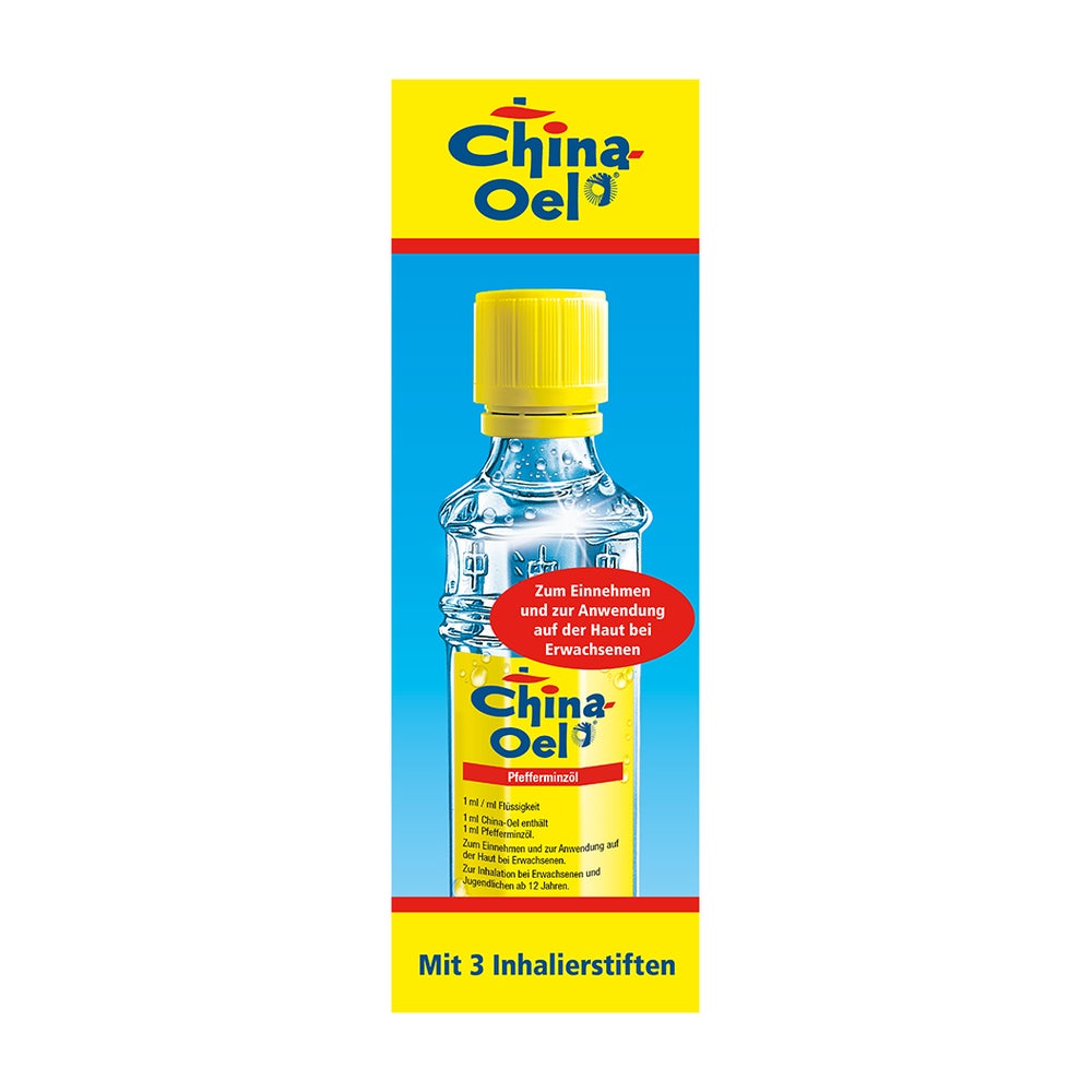 CHINA ÖL mit 3 Inhalatoren 100 ml