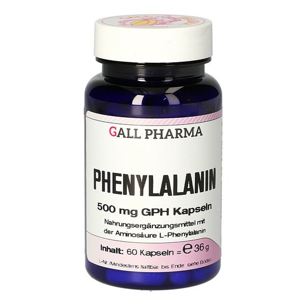 Phenylalanin 500 mg GPH Kapseln 60 St