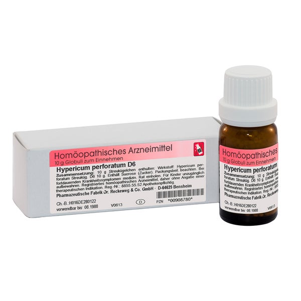 Dr. Reckeweg Hypericum D6 Globuli 10 g