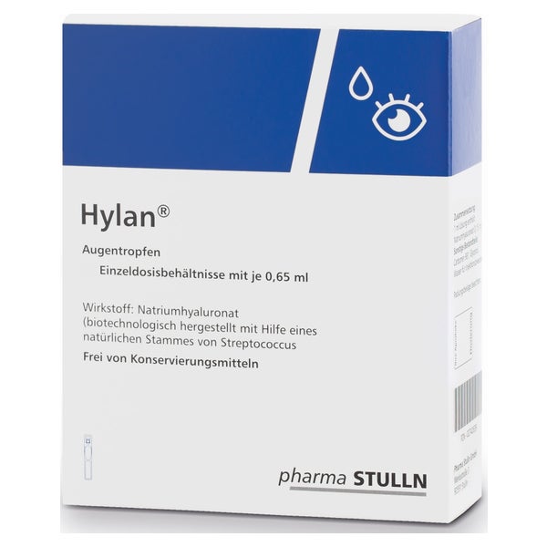 Hylan 0,65 ml Augentropfen 60 St