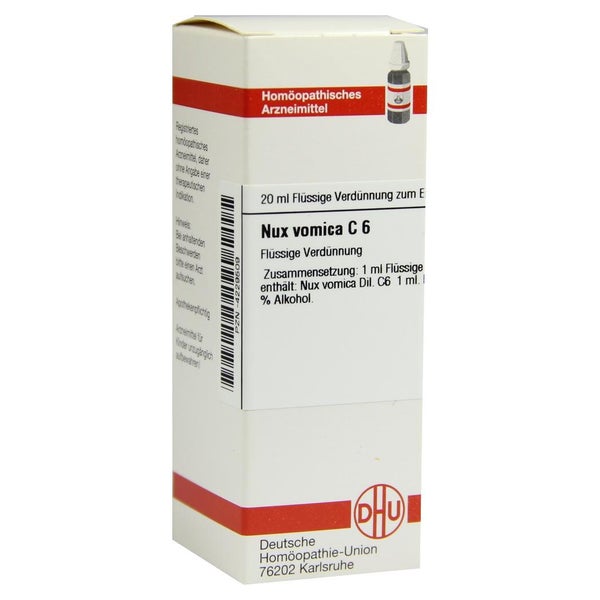 NUX Vomica C 6 Dilution 20 ml
