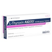 L-thyroxin Aristo 125 Mikrogramm Tablett 100 St