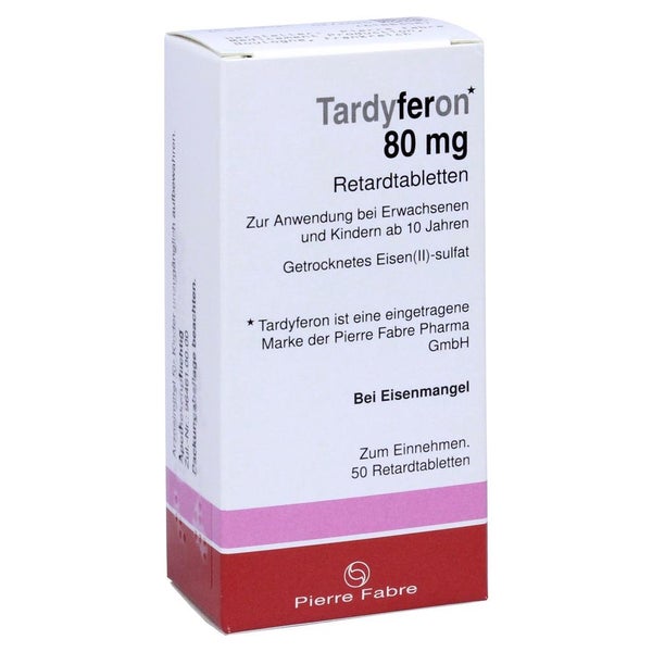 Tardyferon Depot-eisen(ii)-sulfat 80 mg - Reimport 50 St