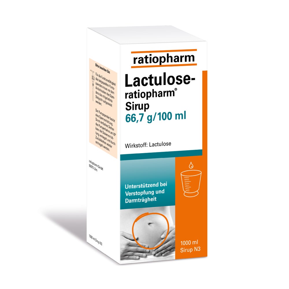 Lactulose-ratiopharm® Sirup 1000 ml