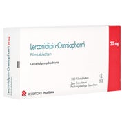 LERCANIDIPIN Omniapharm 20 mg Filmtabletten 100 St