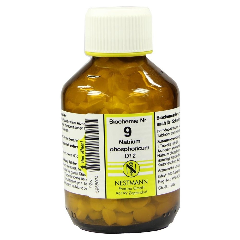 Biochemie 9 Natrium phosphoricum D 12 Ta 400 St