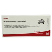 Iscucin Crataegi Potenzreihe II Ampullen 10X1 ml