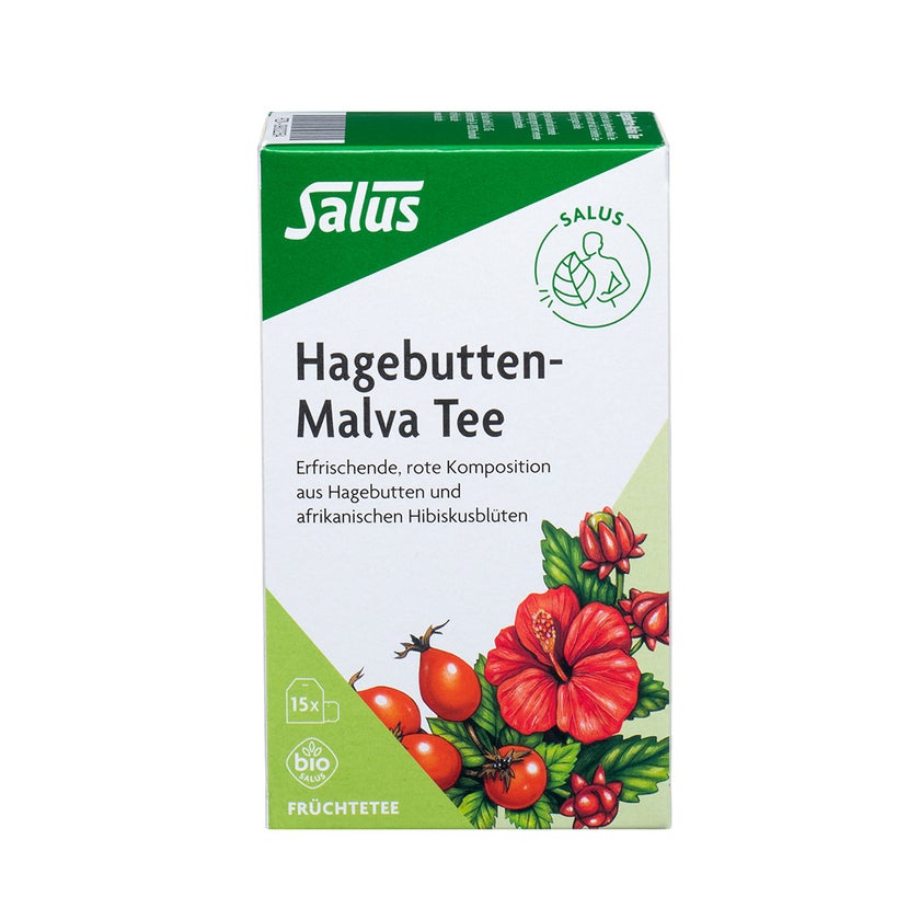 Hagebutten Malva Tee Früchtetee Bio Salu 15 St